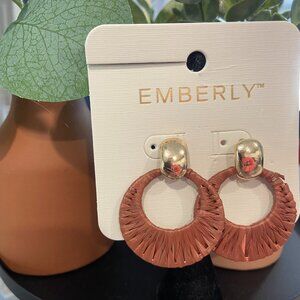 Emberly Brown Boho Hoops
